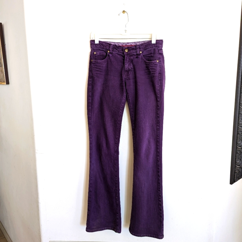 Jelessy Purple Bootcut Jeans